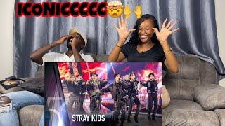 Stray Kids Perform "Bye Bye Bye / Chk Chk Boom" | AMAs 50th Anniversary Special (REACTION)