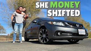 Teaching My GIRLFRIEND To Drive MANUAL! | Almost blew up..