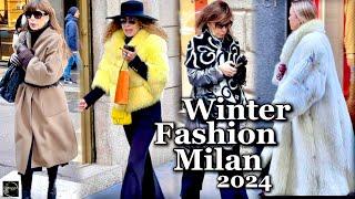 Milan Winter Timeless Fashion  Milanese Fashionistas in It’s Finest Looks | Milan Street Style