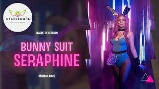 Seraphine Bunny Suit - League of Legends || Cosplay Video (4K UHD)