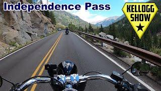 Riding the Rocky Mountains: Epic Motorcycle Adventure to Independence Pass, Colorado