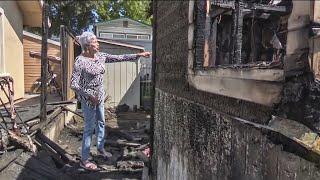 Burned-out residents say fire by I-580 in Oakland could have been prevented