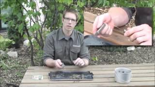 Coghlans 7870 Magnesium Fire Starter: How-To