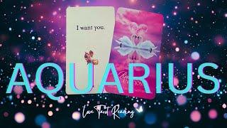 ️ AQUARIUS Love: Someone You're Not Talking Too Right Now | No Contact Tarot Reading Soulmate #love