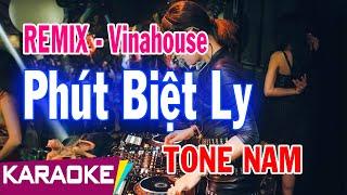 Phút Biệt Ly | Karaoke Remix | Beat Chuẩn | Tone Nam | Bình Nguyên Media