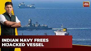 Indian Navy Liberates Hijacked Merchant Vessel Lily Norfolk | Indian Navy Rescues Hijacked Vessel