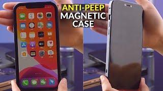 Anti-Peep Magnetic Phone Case iPhone 13 / iPhone 13 pro / iPhone 12 Pro Max Double Privacy Case