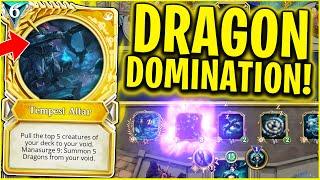 *NEW* DRAGON COMBO DECK Destroys Mythic! Gods Unchained Gameplay