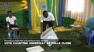 Rwanda :vote counting underway as polls close • FRANCE 24 English