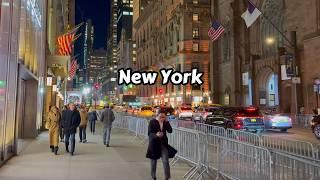 New York City Night Walk - Midtown Manhattan Virtual Walking Tour