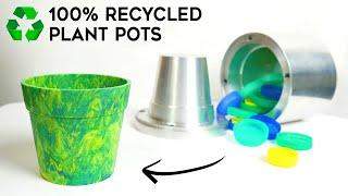 Plant Pots made from Recycled Plastic