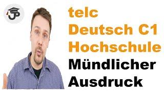 telc Deutsch C1 Hochschule - Mündlicher Ausdruck