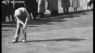 Los Angeles Golf Open won by Harry Cooper (1937)