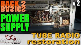 Checking the Power Supply - Tube Radio Restoration Back to Basics part 2 #pcbway#