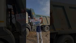 Dumper truck toy vs real big dumper truck - JMV TOYS #shrots