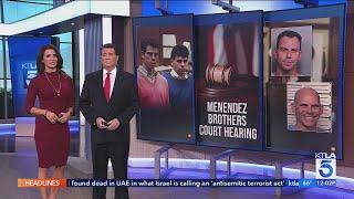 Menendez brothers resentencing case goes before a judge