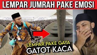 VIRAL Kelakuan Kocak Jemaah Haji Indonesia Saat Lempar Jumrah, Ust Das'ad Latif Beri Peringatan