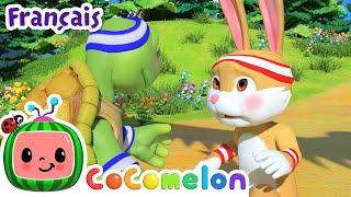 Le lièvre et la tortue | CoComelon en Français | Chansons pour bébés