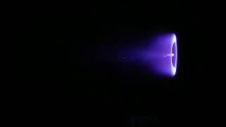 H9 Hall thruster operating on Krypton (with sparks!)