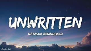 Natasha Bedingfield - Unwritten (Lyrics)