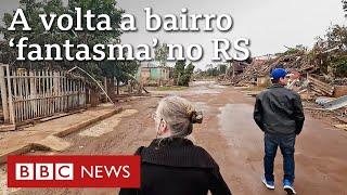 Inundações: o dramático retorno a casas destruídas no Rio Grande do Sul