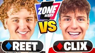 Reet Vs Clix In ZONEWARS!