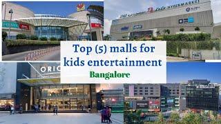 Top 5 malls for kids playing in Bangalore | kids play area  #bangalorekidsplaces #funplaceskids