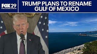 Gulf of America: Trump says he plans to rename Gulf of Mexico