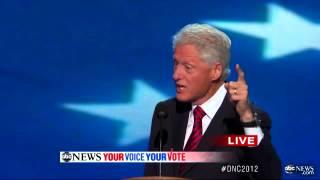 Bill Clinton DNC Speech COMPLETE: 'We're In This Together' vs. 'You're On Your Own'