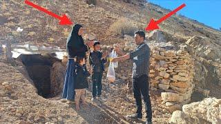 Engineer Reza's humanitarian aid to a lonely woman in the mountains