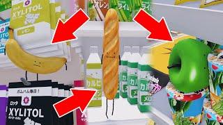 Hide and seek with Banana, French Bread, Green Apple in Secret Staycation [Roblox]