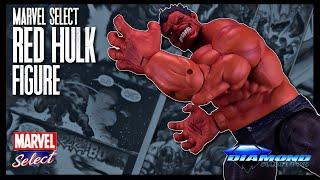 Diamond Select Marvel Select Red Hulk Figure | @TheReviewSpot
