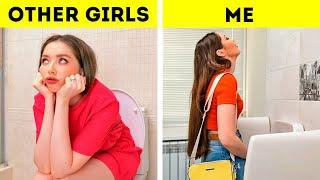Funny Situations And Hacks For Everyday Life || TYPES OF GIRLS