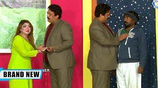 Nadeem Chitta with Naina Chaudhry | Amjad Rana | Comedy Clip | Stage Drama 2024 | Punjabi Stage