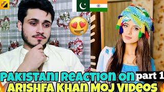 Pakistani Reaction On Arishfa Khan Latest MOJ VIDEOS| #arishfakhan Videos| RK ReActions