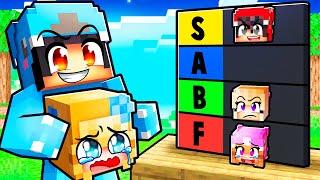 Rating My Friends In Minecraft!