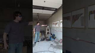 Завершающий монтаж фасада гаража из ДПК #дпк #фасад #терраснаядоска #фасаднаядоска #монтаж #дизайн