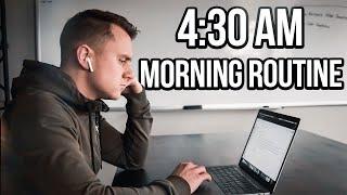 4:30 AM Morning Routine (7-Figure Entrepreneur)