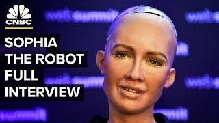 Interview With The Lifelike Hot Robot Named Sophia (Full) | CNBC