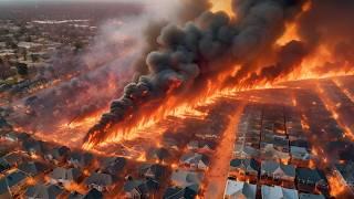 Israel on Fire: 3 Million Ordered to Flee, Worst Attacks, City Burned