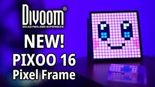 What’s new Pixoo?  Divoom Pixoo-16 Smart Pixel Display