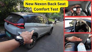 Watch before you buy!! Nexon EV Back seat Review | Real World comfort test |