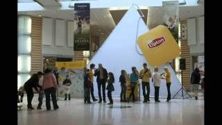 Lipton Green & White Tea Campaign. Tea tastings in Baltic shopping malls.