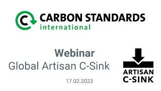 Webinar Global Artisan C-Sink Certification