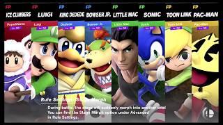 Super Smash Bros Ultimate Amiibo Fights – Request #10221 Tony means Anthony Birthday Bash