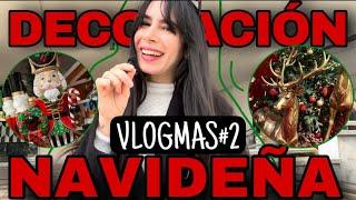 TOUR POR LAS MEJORES TIENDAS DE DECORACIÓN NAVIDEÑA EN MADRID 2024  | VLOGMAS #2