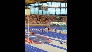 Patrizia van  breaks the Luxembourg indoor 60m national record with a time of 7.28s! #shorts