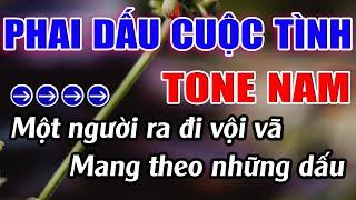 Phai Dấu Cuộc Tình Karaoke Tone Nam Karaoke Lâm Beat - Beat Mới