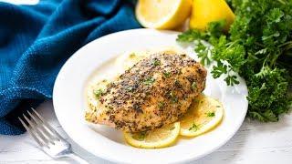 How to Make The Best Baked Lemon Pepper Chicken | The Stay At Home Chef