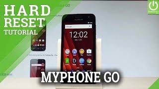 How to Factory Reset myPhone GO - Wipe All Data |HardReset.info